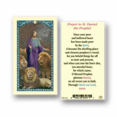Saint Daniel 2 x 4 inch Holy Card (50 Pack) - 846218039711 - E24-431