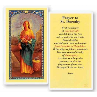Saint Dorothy Holy Card - (Pack Of 31) -  - E24-432