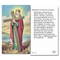 100pk - Saint Elena Prayer-Card w/Gold Edges 100 Pack