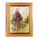 Saint Francis - Detailed Scroll Carvings Gold Frame - 2Pk -  - 862-310