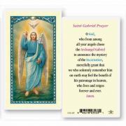 Saint Gabriel 2 x 4 inch Holy Card (50 Pack)
