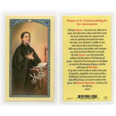 Saint Gemma Holy Card - (Pack Of 31) -  - E24-577