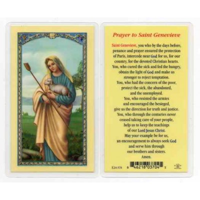 Saint Genevieve Holy Card - (Pack Of 31) -  - E24-578