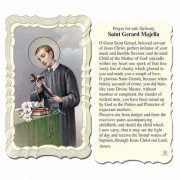 50pk - Saint Gerard Majella 2 x 4 inch Prayer-Card - (Pack of 50)