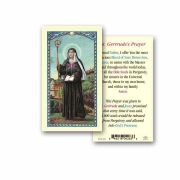 Saint Gertrude 2 x 4 inch Holy Cards (50 Pack)