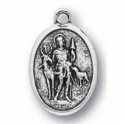 Saint Hubert Silver Oxidized Medal (25 Pack) - 846218077430 - 1086-450
