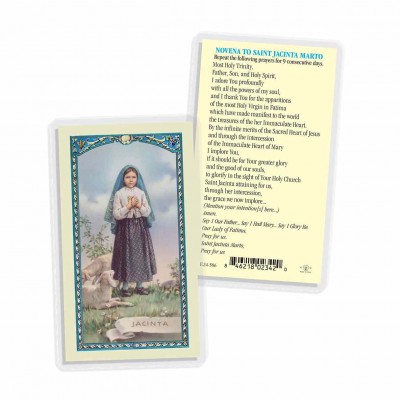 Saint Jacinta Marto Holy Card (Pack of 31) -  - E24-586