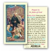 Saint John Of God Holy Card - (Pack Of 50)