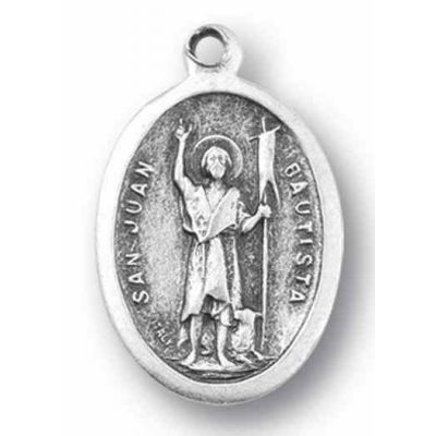 Saint John The Baptist Oxidized Medal (Pack of 25) -  - 1086-464