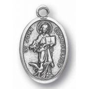 Saint John The Evangelist Oxidized Medal (Pack of 25)