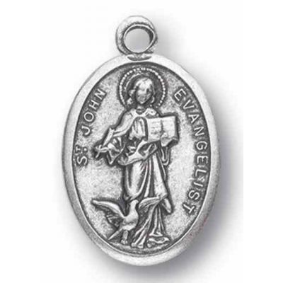 Saint John The Evangelist Oxidized Medal (Pack of 25) -  - 1086-470