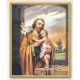 Saint Joseph 8x10 inch Gold Framed Everlasting Plaque (2 Pack) - 846218041783 - 810-630