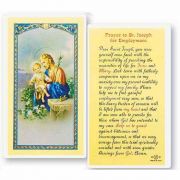 Saint Joseph-employment Prayer 2 x 4 inch Holy Card (50 Pack)