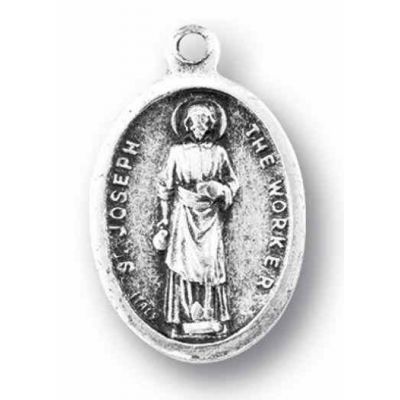 Saint Joseph The Worker Oxidized Medal (Pack of 25) -  - 1086-635