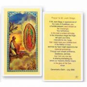 Saint Juan Diego 2 x 4 inch Holy Cards (50 Pack)