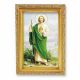Saint Jude Italian Lithograph w/Antique Gold Frame - 846218085664 - 461-320