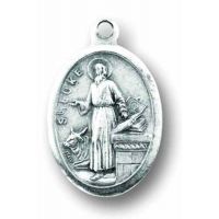 Saint Luke Oxidized Medal (Pack of 25)