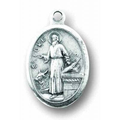 Saint Luke Oxidized Medal (Pack of 25) -  - 1086-482