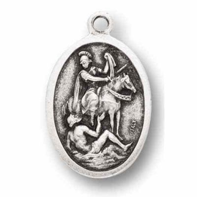 Saint Martin Caballero Silver Oxidized Medal (25 Pack) - 846218077577 - 1086-494