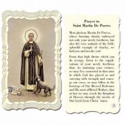 Saint Martin De Porres 2 x 4 inch Holy Card - (Pack of 50)