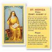 Saint Monica - 2 x 4 inch Holy Card