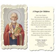 50pk - Saint Nicholas Prayer-Card - (Pack of 50)