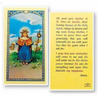 25pk - Saint Nino of Atocha Laminated Holy Card  Pk 25