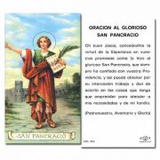 Saint Pancracio 2 x 4 inch Holy Card - (Pack of 100)