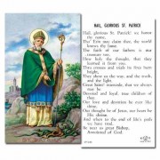 100pk - Saint Patrick 2 x 4 inch Prayer-Card - (Pack of 100)