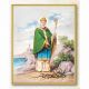 Saint Patrick 8x10 inch Gold Framed Everlasting Plaque (2 Pack) - 846218041837 - 810-640