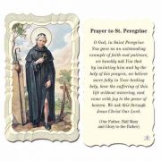 Saint Peregrine 2 x 4 inch Holy Cards - (Pack of 50)