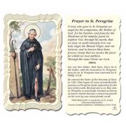 Saint Peregrine Holy Card  w/Gold Edges 50 Pack