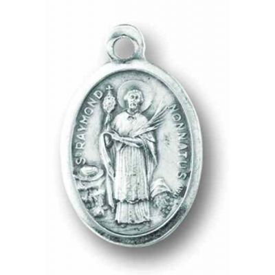 Saint Raymond Oxidized Medal (Pack of 25) -  - 1086-528