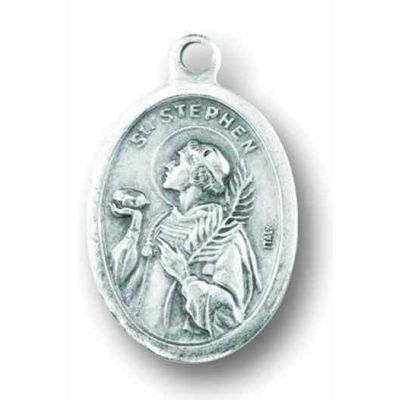 Saint Stephen Oxidized Medal (Pack of 25) -  - 1086-546