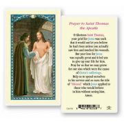 Saint Thomas The Apostle Holy Card - (Pack Of 50)