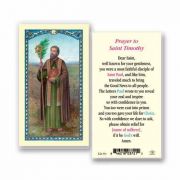 Saint Timothy 2 x 4 inch Holy Card (50 Pack)