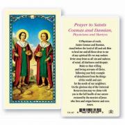 Saints Cosmos And Damian 2 x 4 inch Holy Card (50 Pack)