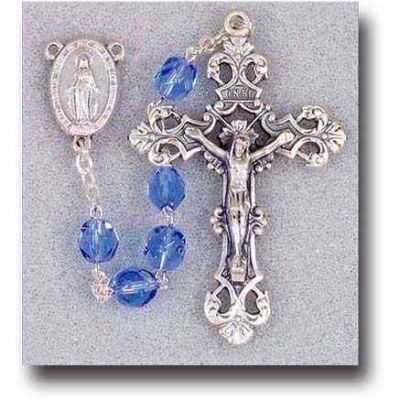 Sapphire Aurora Borealis Beads Rosary (2 Pack) - 846218020672 - 01145SP