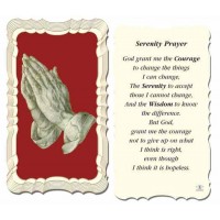 50pk - Serenity Prayer Prayer-Card - (Pack of 50)