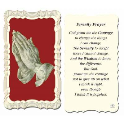 Serenity Prayer Holy Card - (Pack of 50) -  - G50-719