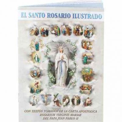 Spanish Mysteries of the Rosary Book (10/Pack) -  - HR-01S