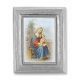 St. Anne Gold Stamped Print In Silver Frame - (Pack Of 2) -  - 450S-610