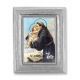St. Anthony Gold Stamped Print In Silver Frame - (Pack Of 2) -  - 450S-302