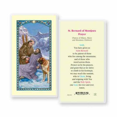 St. Bernard Holy Card - (Pack Of 31) -  - E24-965