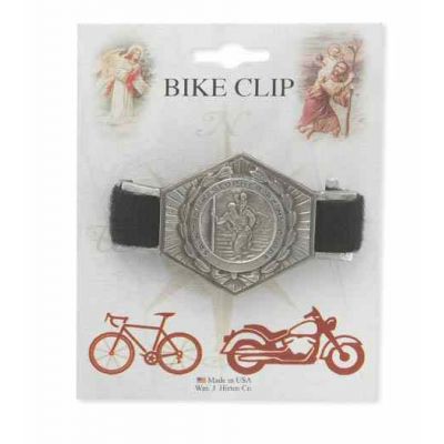 St Christopher Bike Clip (Pack of 3) -  - BC-5003