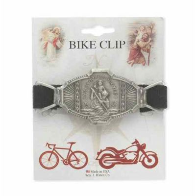 St Christopher Bike Clip - (Pack Of 3) -  - BC-5007