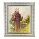 St Francis 10x8 inch Print In a Antique Silver Frame - 846218066243 - 164-310