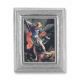 St. Michael Gold Stamped Print In Silver Frame - (Pack /2) -  - 450S-333