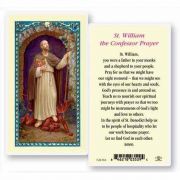 St William 2 x 4 inch Holy Card (50 Pack)