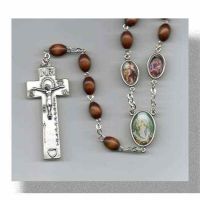 Stations Of The Cross 14 Color Enameled Station Medals Rosary